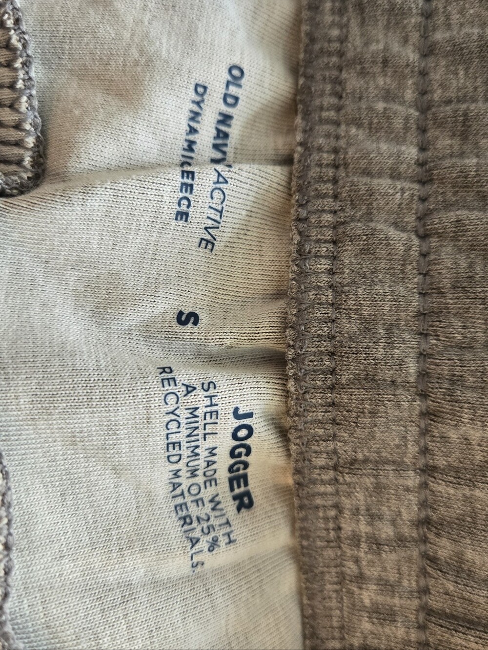 NWT Old Navy Active Dynamic Fleece Jogger Sweatpants Gray Men's Small - Picture 4 of 6